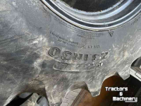 Wheels, Tyres, Rims & Dual spacers Good Year 23.1R30