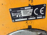 Mowing arm with flailmower Herder Kmu 180