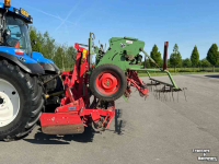 Seed drill Lely Terra Rotorkopeg met Hassia DU 100 zaaimachine