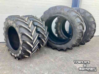 Wheels, Tyres, Rims & Dual spacers Michelin 480/60R28 + 600/60R38