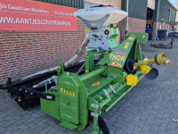 Overtop rotary tiller Celli Overtopfrees / Grondfrees met opbouw zaaibak