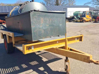 Fuel storage tank  mobiele tank met lekbak