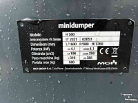 Tracked Earth-dumper  MCH  rupsdumper  H500