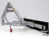 Manure scraper Qmac Modulo Rubber manure scraper 180cm hookup Accord Hitch