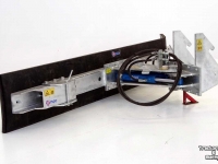 Rubber yard scraper Qmac Modulo 210 cm rubberschuif modderschuif erfschuif aanbouw Kramer