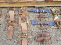 Other irrigation equipment and accessories  Diverse gebruikte beregeningsslangen en sproeiers