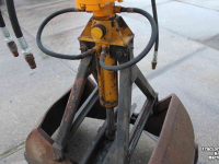 Clamshell buckets  Knijperbak 60cm grondknijper hangende knijper grijperbak hydraulische rotator