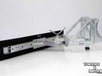 Rubber yard scraper Qmac Gummischieber für Hof mit anbau Schaef 823 834