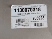 Wheels, Tyres, Rims & Dual spacers  20,00-30,5 ET 0 GKN