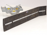 Manure scraper Qmac Modulo Rubber Manure Scraper Blade Gummischieber