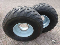 Wheels, Tyres, Rims & Dual spacers Alliance 560/60R22.50 + Nokian ELS 710/55R34
