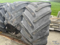 Wheels, Tyres, Rims & Dual spacers Michelin 600/65R28 Mach X bib