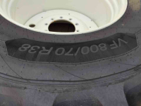 Wheels, Tyres, Rims & Dual spacers  800/70R38 Michelin AXIOBIB VF DEMO