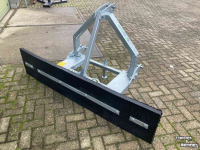 Rubber yard scraper Zocon Rubberschuif Driepunt 190 standaard