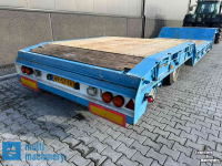 Low loader / Semi trailer Nooteboom Nooteboom 4-asser kuipdieplader met ontheffing!