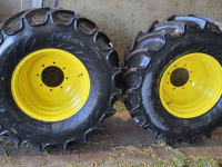 Wheels, Tyres, Rims & Dual spacers Mitas 600/65 R38 & 540/65 R24