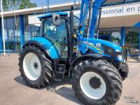 Tractors New Holland T5.95EC + Stoll voorlader 850 P Ecoline FE