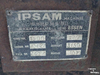 Dumptrailer Ipsam kipper 10 ton