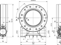 Diverse new spare-parts  MZ hydraulische draaikrans 8"  0705200160 Metaltecnica Srl BP Veenhuis Jako Schuitemaker Joskin