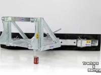 Rubber yard scraper Qmac Modulo Gummischiebers für Hof 270cm mit Schaef Anbau