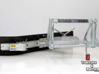 Rubber yard scraper Qmac Modulo Gummischiebers für Hof 270cm mit Schaef Anbau