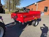 Earth- / Sand-dumper  Garmech Trailer 2500kg - Enkelasser Kipwagen