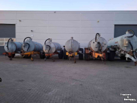 Slurry tank  Diverse Mesttanken 5 tot 8,5 kuub