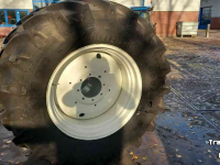 Wheels, Tyres, Rims & Dual spacers Trelleborg 600/65R34