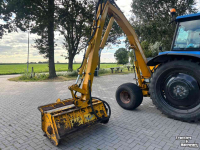Mowing arm with flailmower  Herder rapier bk klepelmaaier klepelbak armklepelmaaier