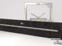Manure scraper Qmac Gummischieber für Gülle 210cm Anbau Zettelmeyer