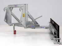 Manure scraper Qmac Gummischieber für Gülle 210cm Anbau Zettelmeyer