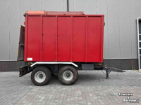 Woodchip trailer  Santermans T019T High tipper