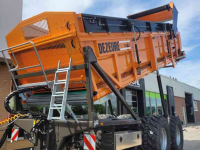 Elevated dumptrailer Dezeure Trans D25M hooglosser/ overlaadwagen/ hoogkipper