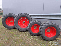 Wheels, Tyres, Rims & Dual spacers  480/65R28 Mitas + 340/65R18 Michelin