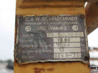 Fork lift & Fork lift truck  Sichelschmidt FG20 driepunt hefmast 3 meter 1500 kg