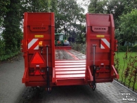 Low loader / Semi trailer Harcon OW 22000 Oprijwagen 3-asser